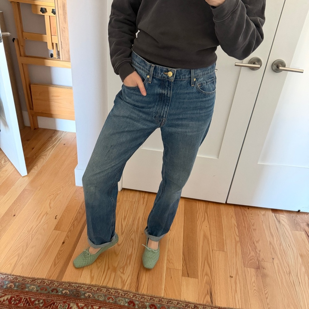 Ulla Johnson Daphne Straight Leg Jeans